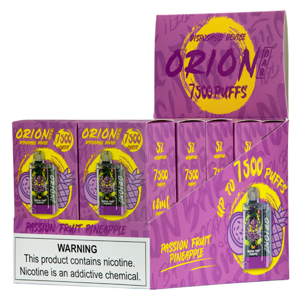 Passion Fruit Pineapple Orion Bar Vape 10-Pack
