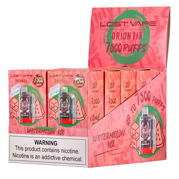 Watermelon Ice Orion Bar Vape 10-Pack