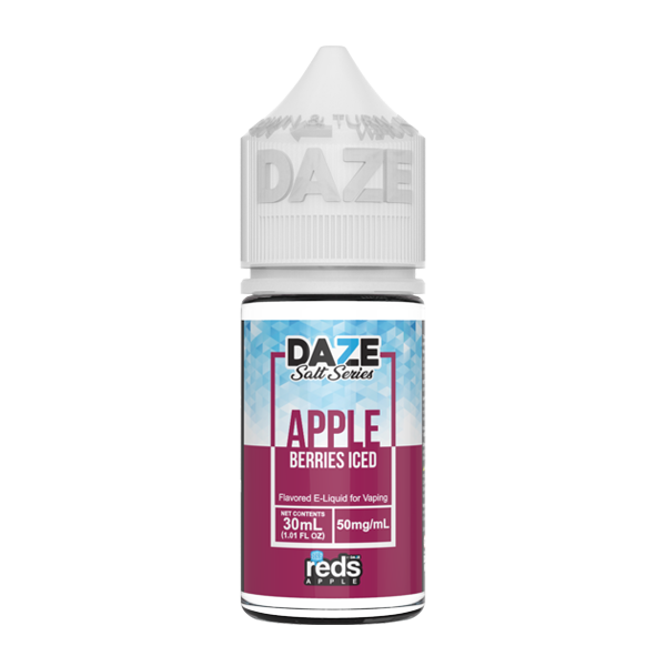 Apple and berry flavored e-liquid in 50mg from the reds collection, made by 7 daze
