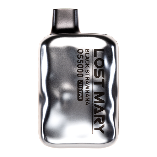 Black Strawnana Lost Mary OS5000 Luster Vape Black Strawnana Lost Mary OS5000 Luster Vape