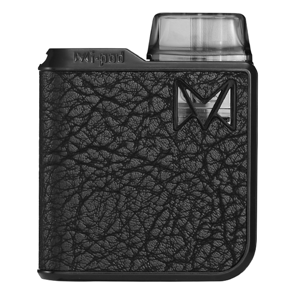 Made with eco-friendly materials, the Black Raw Mipod PRO uses refillable pods to vape nicotine salts