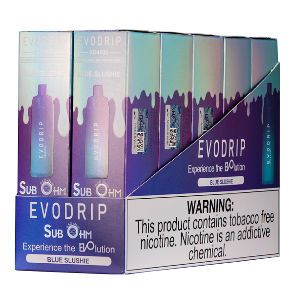Blue Slushie Evodrip Vape 10pk
