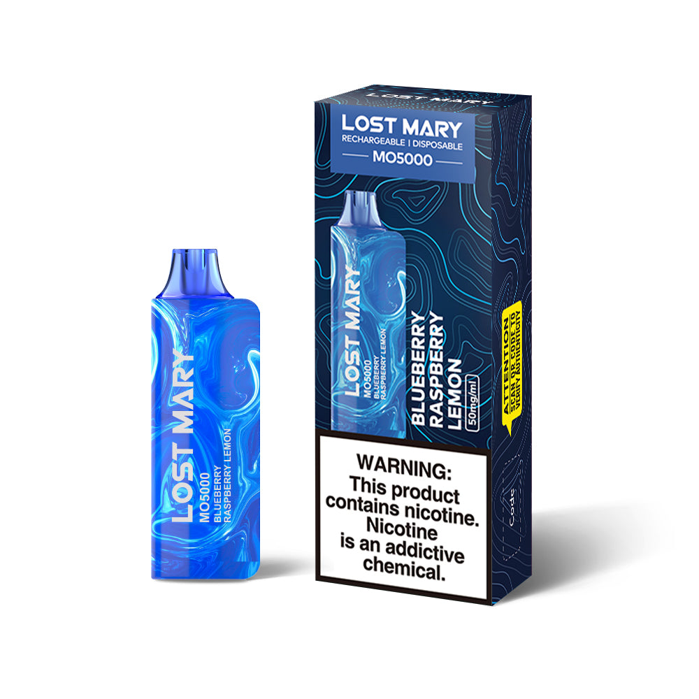 Lost Mary Blueberry Raspberry Lemon MO5000 Flavor