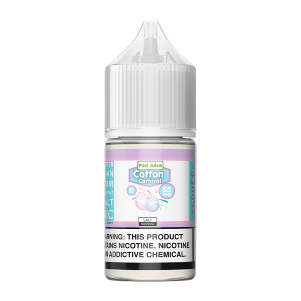 Cotton Clouds by Pod Juice | Cotton Carnival Nic Salt Cotton Clouds by Pod Juice | Cotton Carnival Nic Salt