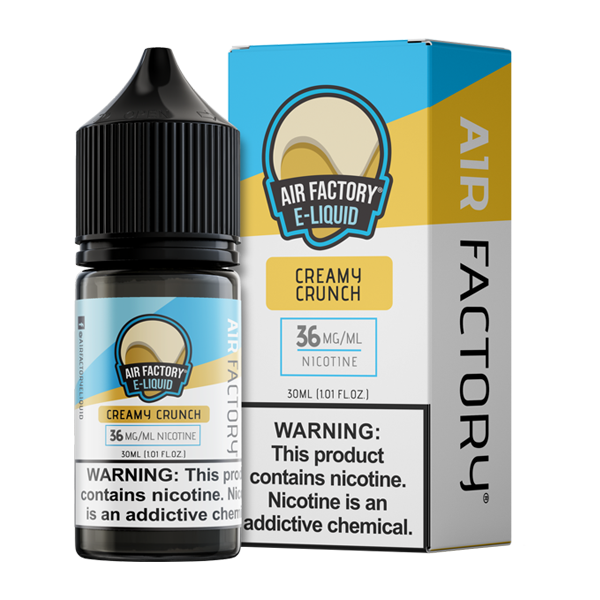 Air Factory Salts Creamy Crunch Vape Juice Air Factory Salts Creamy Crunch Vape Juice