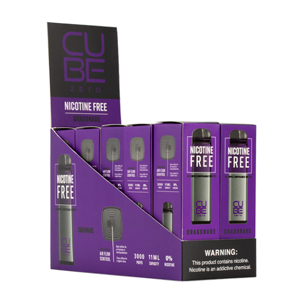 Cube Zero Dragonade Disposable Vape 10-Pack