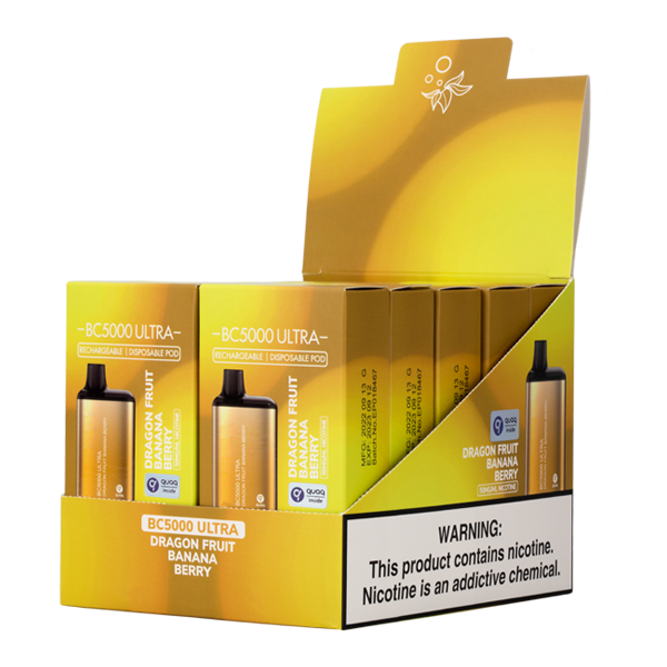 Dragon Fruit Banana Berry Elf Bar Ultra · Disposable Vape Pen MiOne