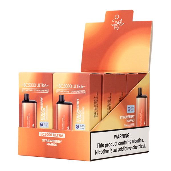 Elf Bar BC5000 ULTRA Strawberry Mango 10 Pack