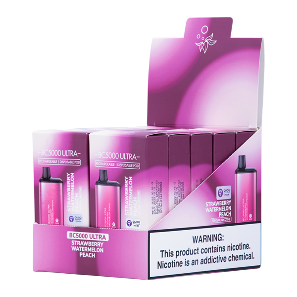 Strawberry Watermelon Peach Elf Bar Ultra Disposable Vape 10-Pack