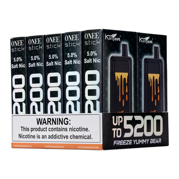 Freeze Yummy Bear Kangvape Onee Stick Vape 10-Pack