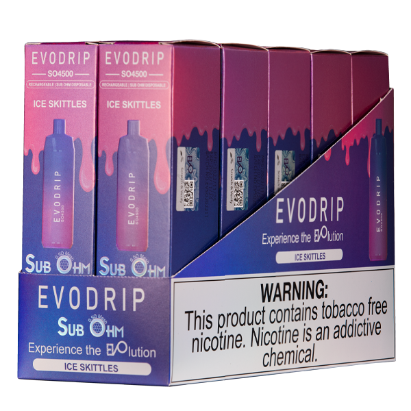 Ice Skittles EVO Drip Vape 10pk