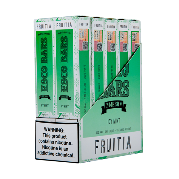 Icy Mint Esco Bar Fruitia Vape Bundle
