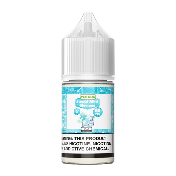 Not in your local vape shop? Browse our online store for unsweetened jewel mint diamond pod juice in strengths of 5% and 3.5%