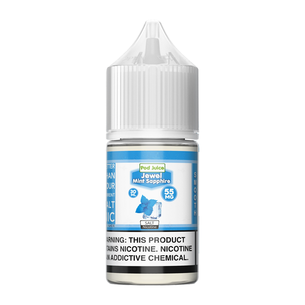 Jewel Mint Sapphire by Pod Juice $14.99 Vape Juice for Pod Systems Jewel Mint Sapphire by Pod Juice $14.99 Vape Juice for Pod Systems
