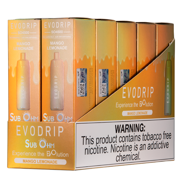 Mango Lemonade EVODRIP Vape 10pk