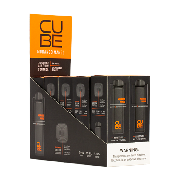 Cube Morango Mango disposable vape 10-pack