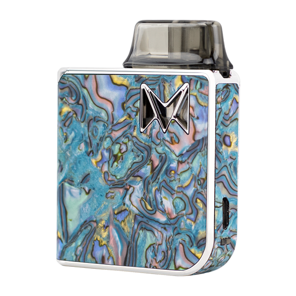 Infused with breezy beach vibes, the blue Ocean Shell Mi-Pod PRO is the best pod system for nic salts