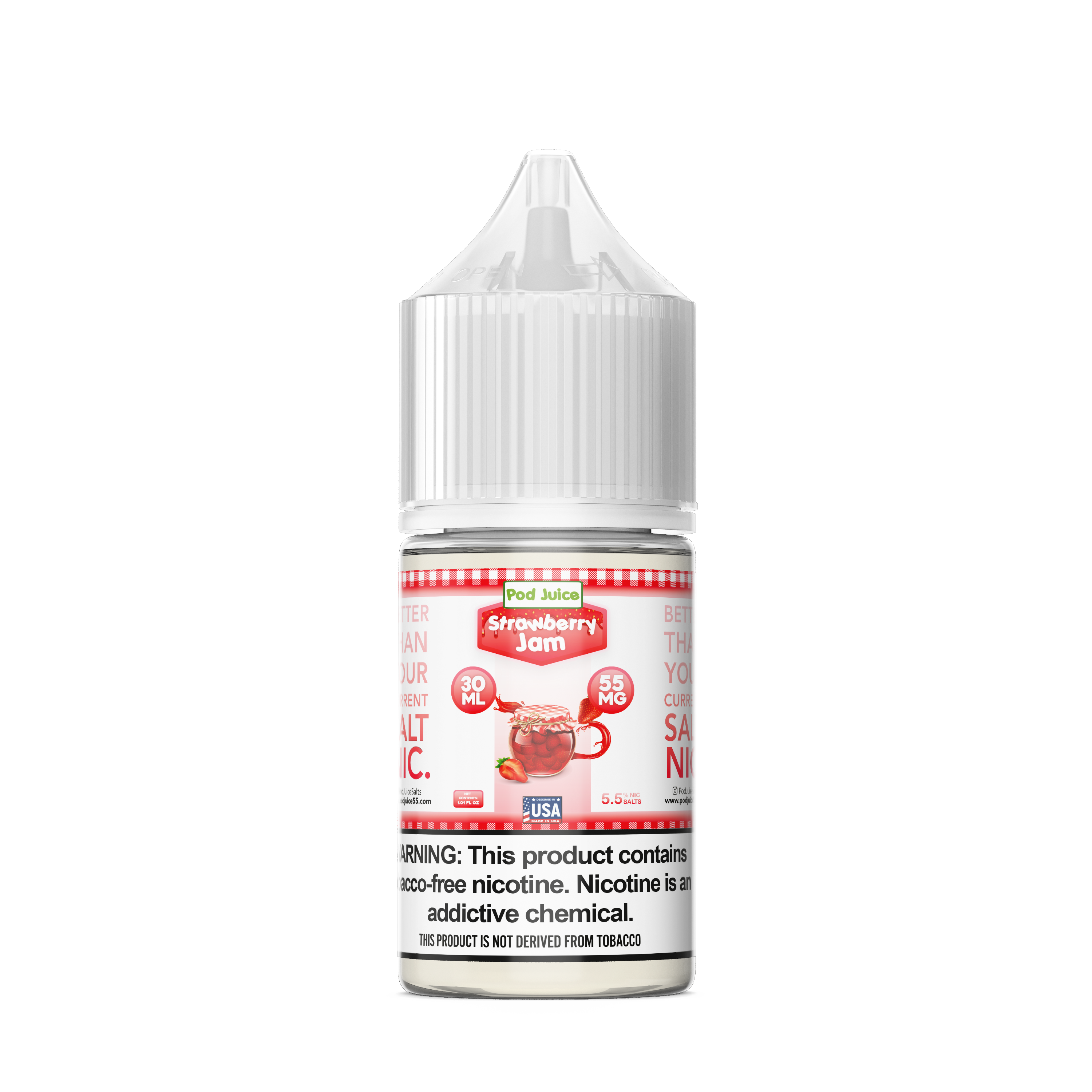 Strawberry Jam Pod Juice Nic Salt