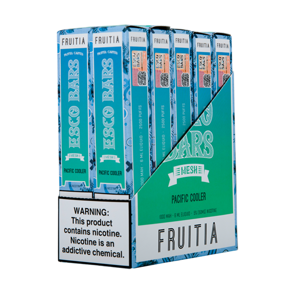 Pacific Cooler Esco Bar Fruitia Vape Bundle