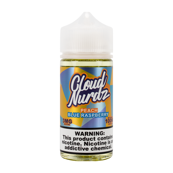 Peach Blue Raspberry Cloud Nurdz E-Juice