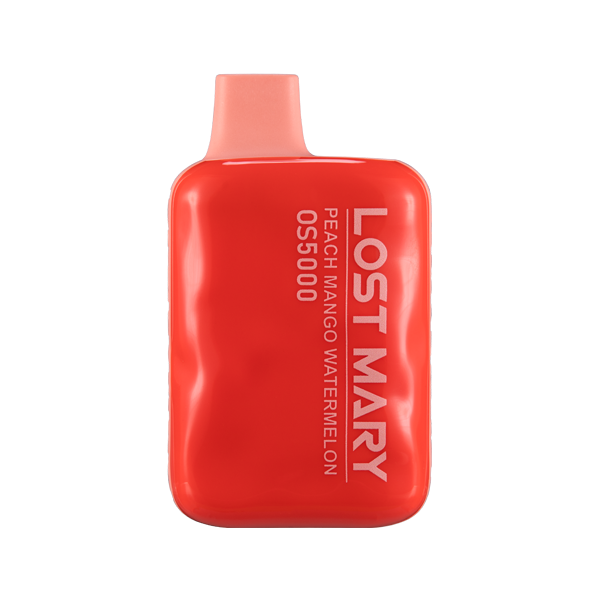 Lost Mary Peach Plus Flavor Peach Mango Watermelon Lost Mary OS5000 Vape Lost Mary Peach Plus Flavor Peach Mango Watermelon Lost Mary OS5000 Vape
