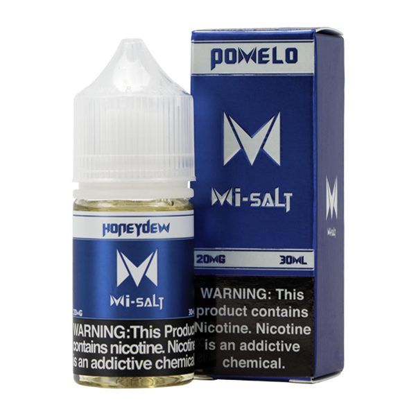 Honeydew Mi-Salt is a fruity flavored vape juice, blended with nicotine salts