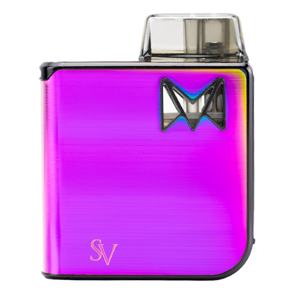 Available here in Rainbow Metal, the Mipod Pro is a highly popular pod vape for nicotine salts