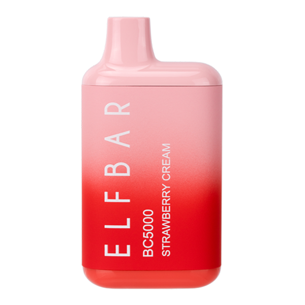 Strawberry Cream Elf Bar BC5000 Disposable Vape
