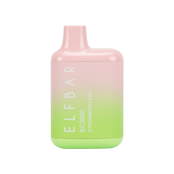Strawberry Kiwi Elf Bar 3500 Puff Rechargeable Disposable Vape Device