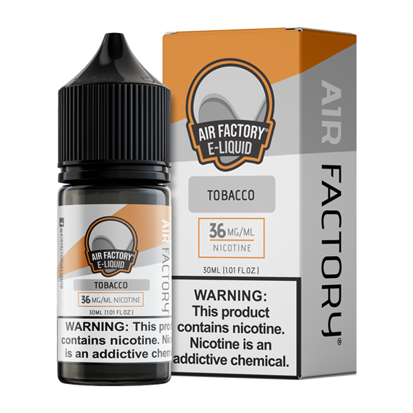 Tobacco Air Factory Salts Vape Juice Tobacco Air Factory Salts Vape Juice