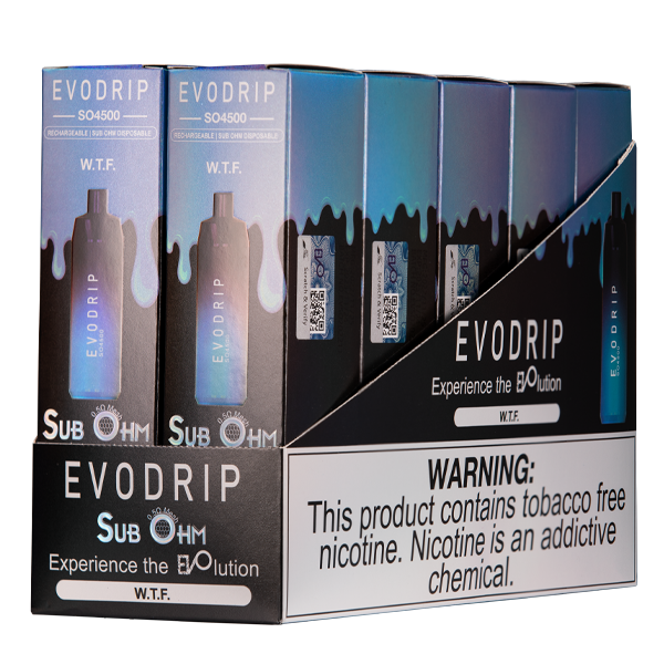 WTF Evo Drip Vape 10pk