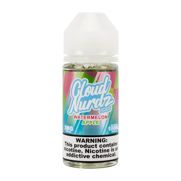 Iced Watermelon Apple Cloud Nurdz E-Juice