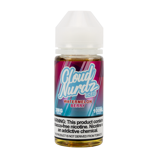 Iced Watermelon Berry Cloud Nurdz E-Juice