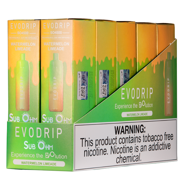 Watermelon Limeade EVODRIP Vape 10pk