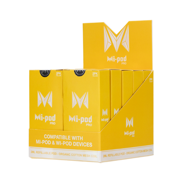 Yellow Mi-Pod Pro Pod 10-Pack
