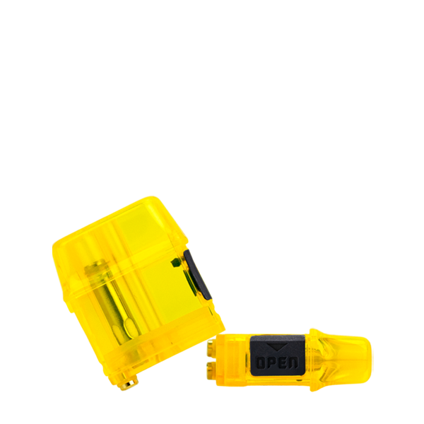 Find customized vape products with our colored mipod replacement pods, shown in yellow with 6 more colors