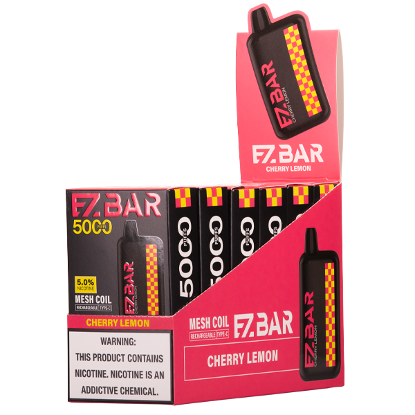 Cherry Lemon EZBAR 5000 10-Pack
