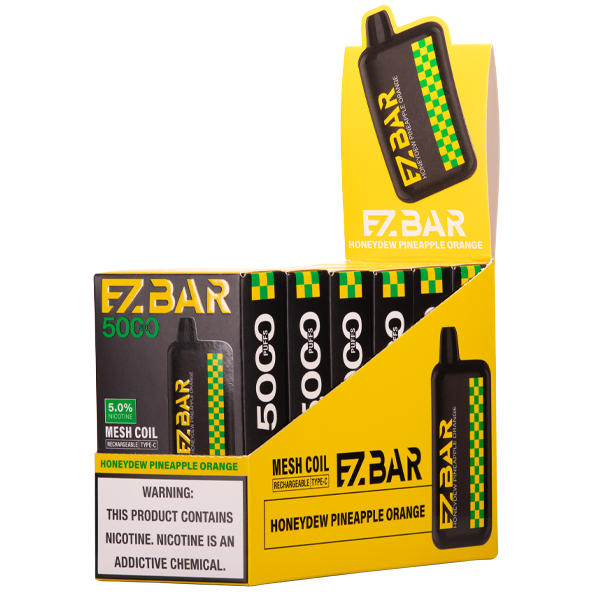 Honeydew Pineapple Orange EZBAR 5000 10-Pack