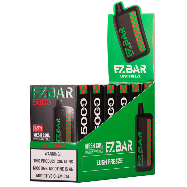 Lush Freeze EZBAR 5000 10-Pack