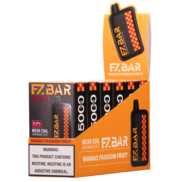 Mango Passion Fruit EZBAR 5000 10-Pack