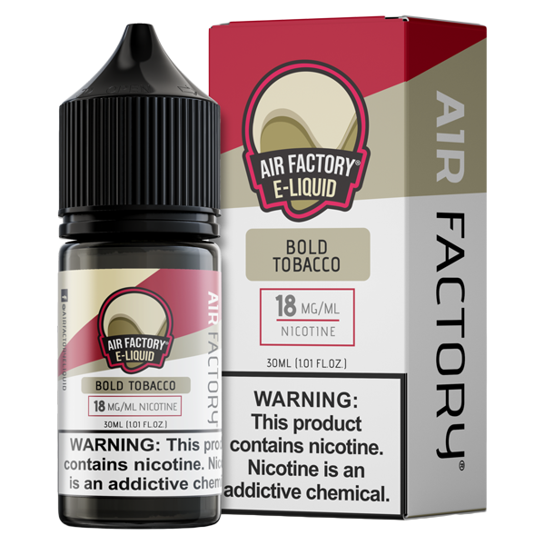 Bold Tobacco Air Factory E-Liquid 18mg