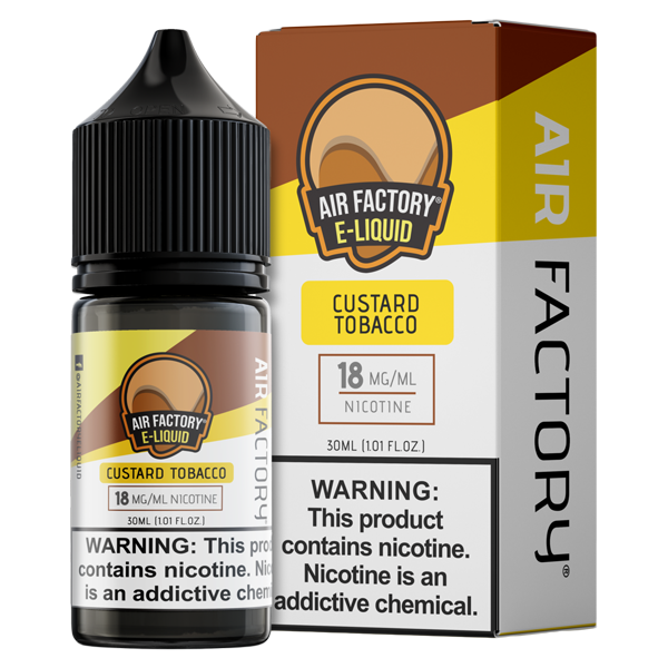 Custard Tobacco Air Factory E-Liquid 18mg