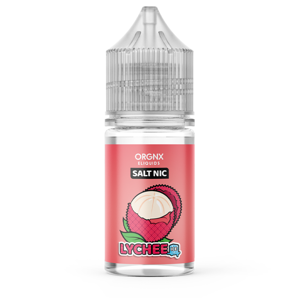 Lychee Ice Orgnx Salt Nic Vape Juice