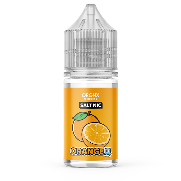 Orange Ice Orgnx Salt Nic Vape Juice