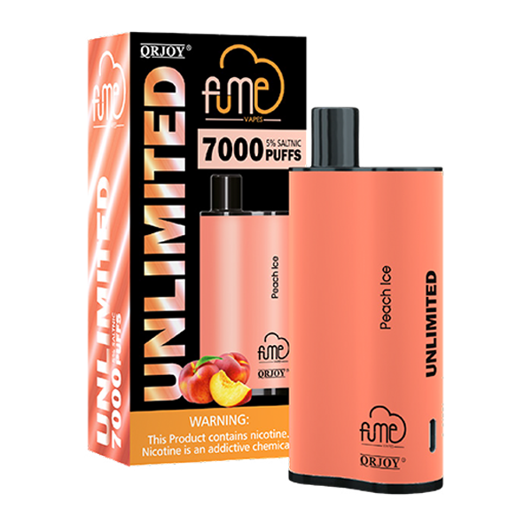 Peach Ice Fume Unlimited Vape