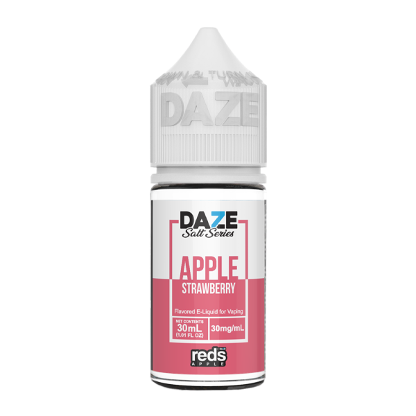 Reds Apple Strawberry Vape Juice by 7Daze Salt Series Reds Apple Strawberry Vape Juice by 7Daze Salt Series