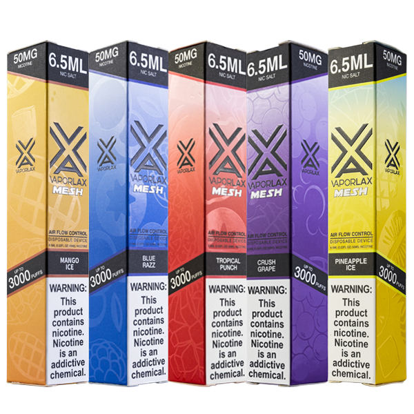 VaporLax Mesh Vape Sampler Pack