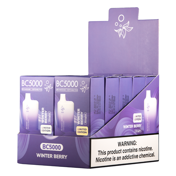Winter Berry Elf Bar BC5000 Limited 10pk