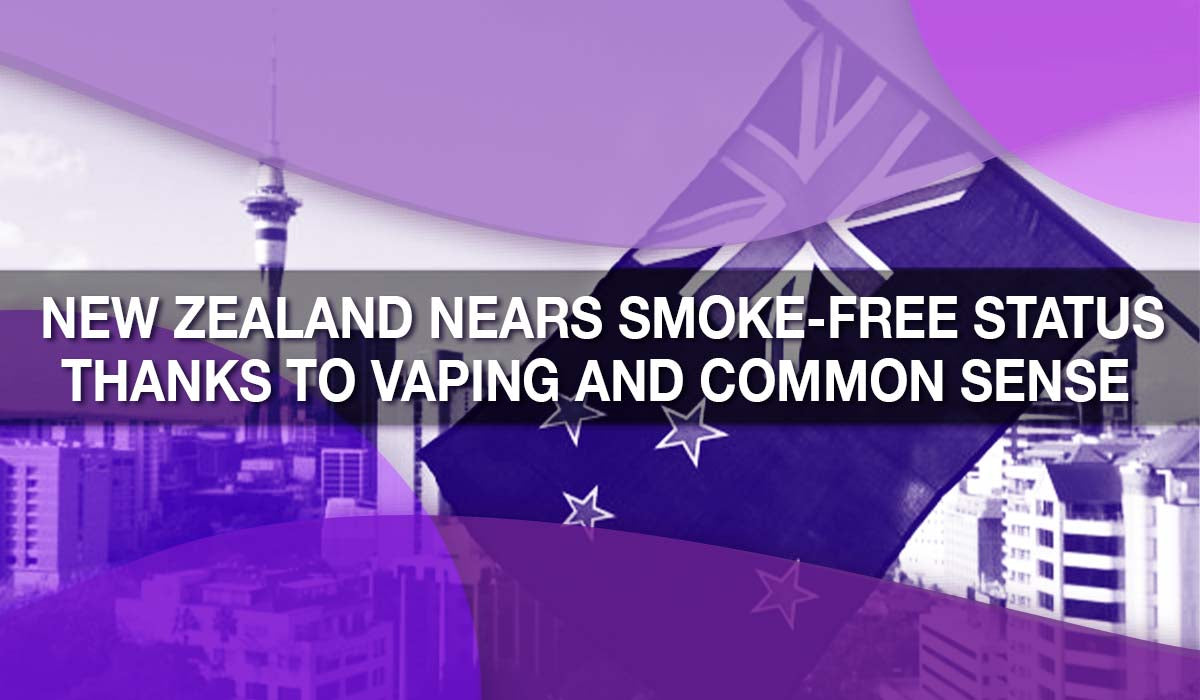 New Zealand Nears Smoke-Free Status—Thanks to Vaping and Common Sense 