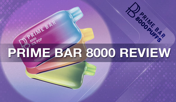 Prime Bar 8000 Disposable Vape Review